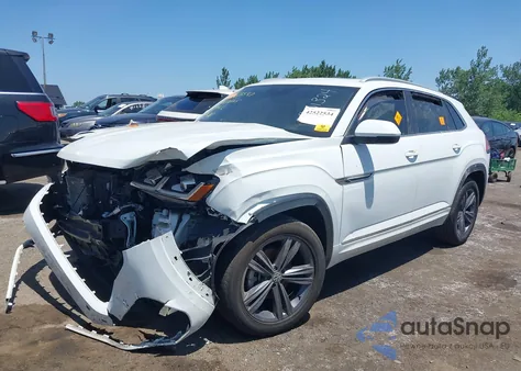 2022 Volkswagen Atlas Cross Sport 3.6L V6 Sel R-Line из США, поврежденный, VIN 1V2SE2CA1NC201324